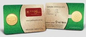 1 Dinar LBMA 24K Public Gold