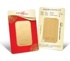 50g LBMA Goldbar 999.9 Public Gold