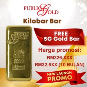 Promosi 1 kilobar Public Gold
