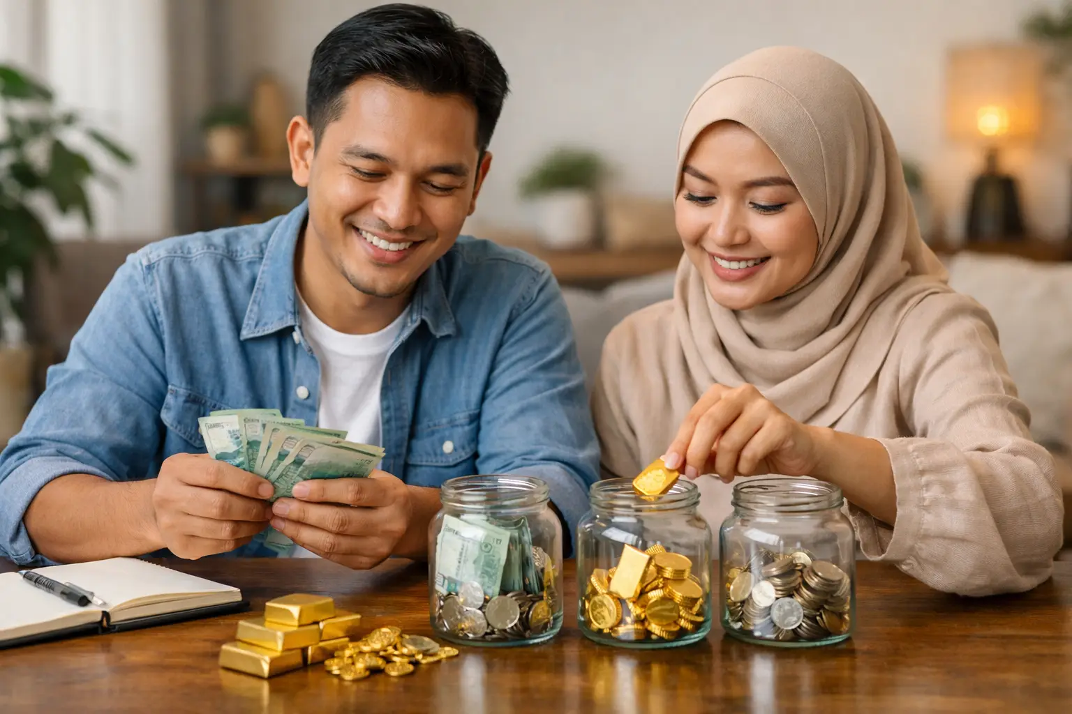 Cara Bahagikan Simpanan Tunai Emas: 7 Langkah Bijak
