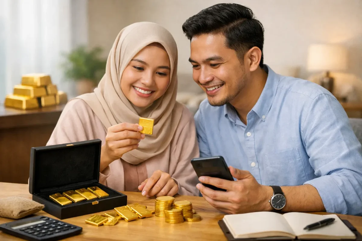 Cara Buka Akaun Emas untuk Simpanan Bijak