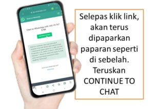 Cara buka akaun GAP Public Gold di Whatsapp.