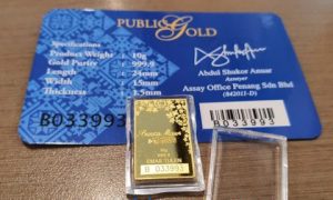 10g Goldbar 24K BungaMas Public Gold
