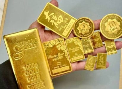 Emas pelaburan goldbar dinar Public Gold