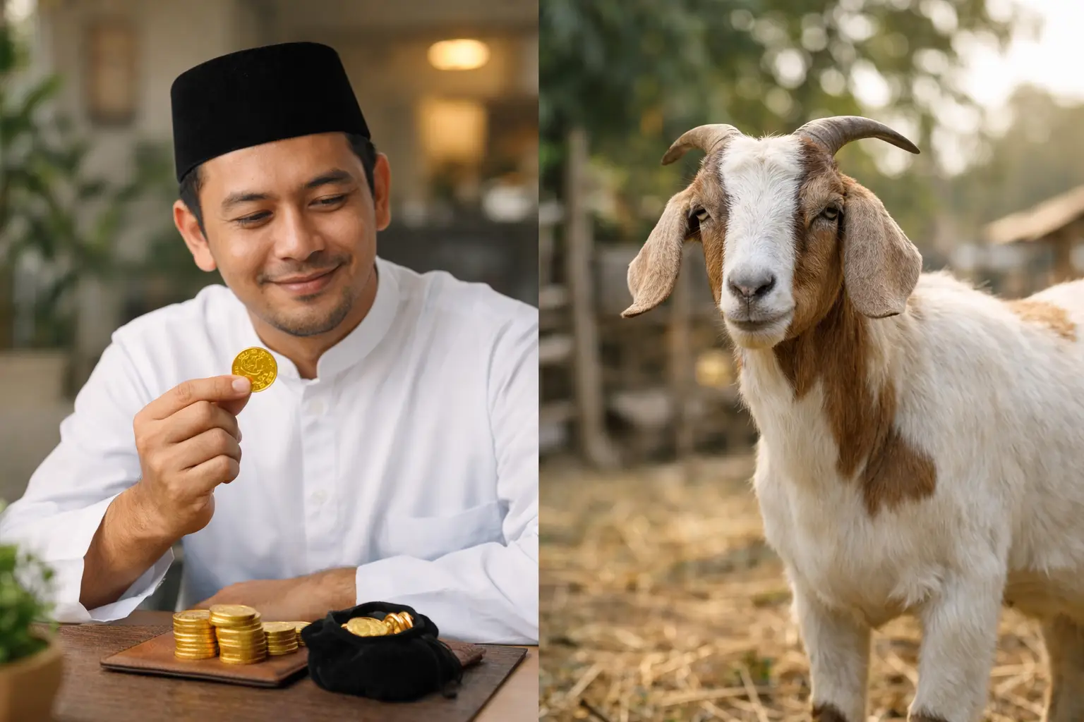 Harga 1 Dinar vs 1 Ekor Kambing