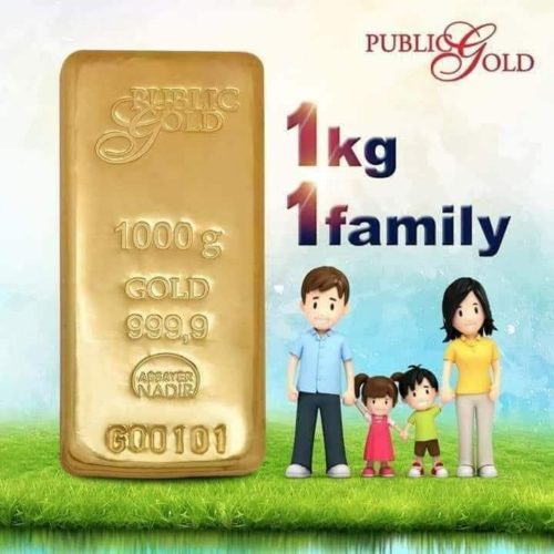 1kg emas 1 keluarga
