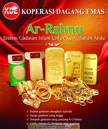 Pajak gadai emas Koperasi Dagang Emas
