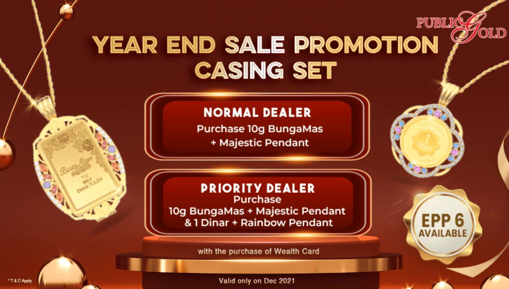 Promosi Dealer Public Gold sepanjang Disember 2021