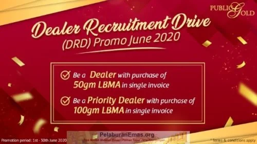 Promosi Dealer Public Gold Bulan Jun 2020.