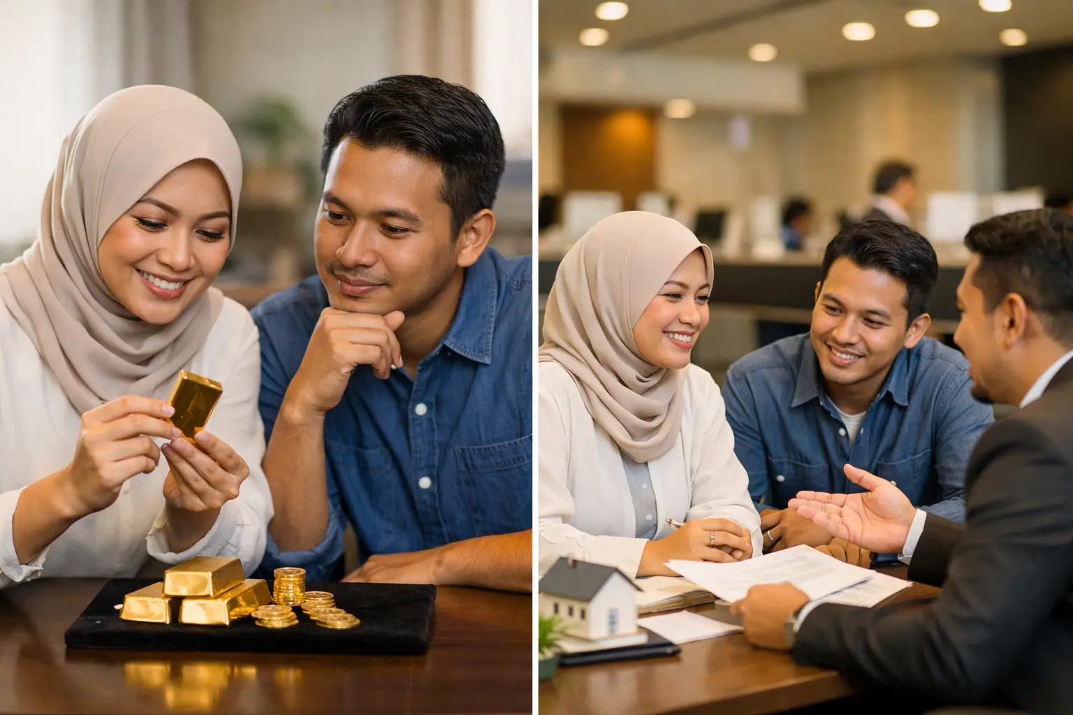 Public Gold atau Maybank MiGA untuk simpanan emas