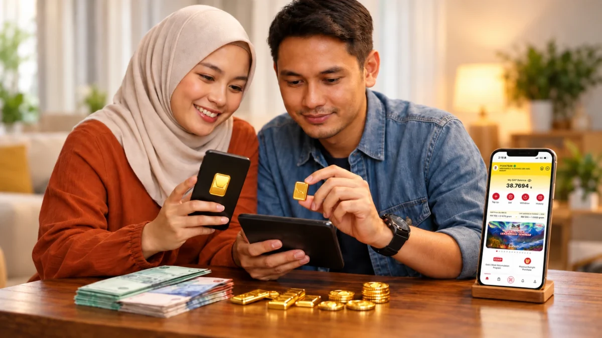 Trend beli emas digital melalui Akaun GAP Public Gold bersandarkan emas fizikal